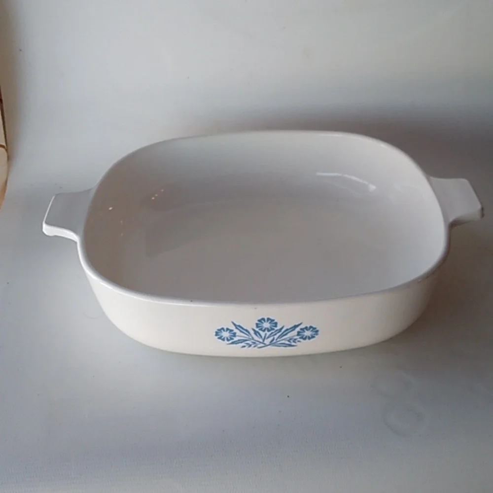 Corningware Pyroceram Blue Cornflower 8